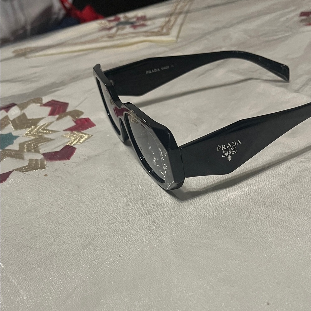 Prada Glossy Black Women's Sunglasses